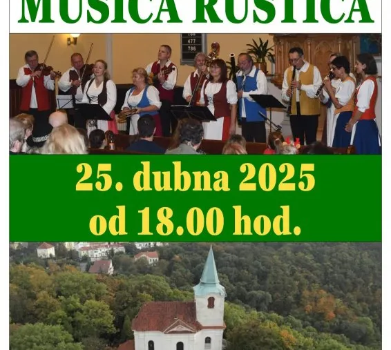 Jarní koncert hudební skupiny Musica Rustica
